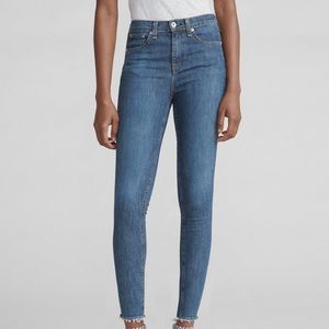 Rag & Bone High-Rise Ankle Skinny
